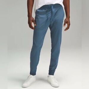 Lululemon ABC Skinny Fit Jogger Pant Warpstreme Iron Blue Medium Mens